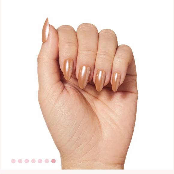 NIB Glamnetic press on nails Maple Glaze short almond - Picture 9 of 9